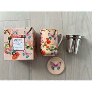 Maxwell Williams x Gabby Malpas Posey Mug With Infuser 340ML Japonica